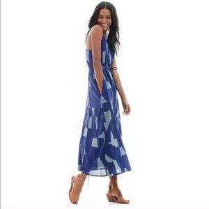 GAP Checked Maxi Dress